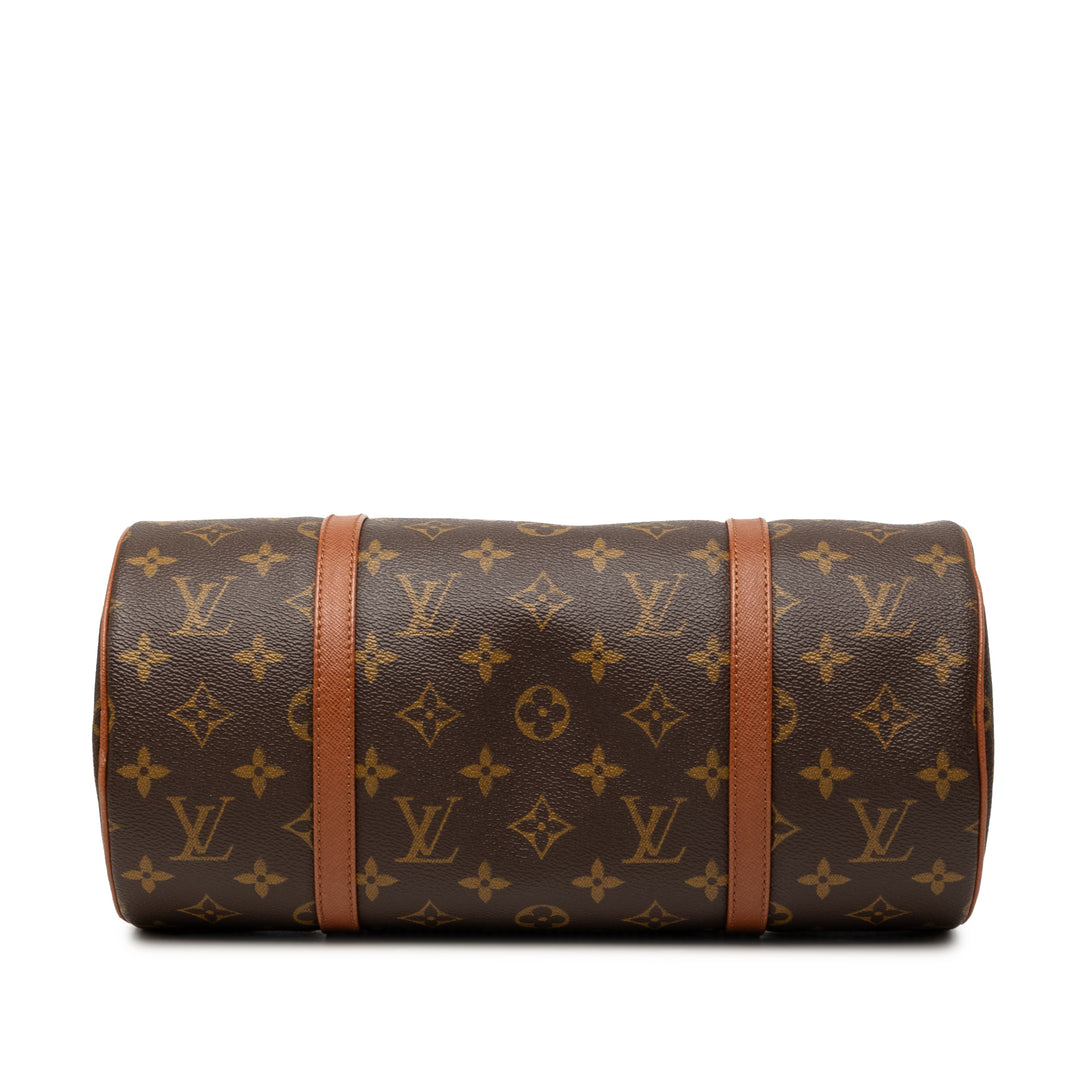 Papillon 30 Monogram Marron