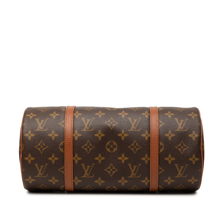 Papillon 30 Monogram Marron