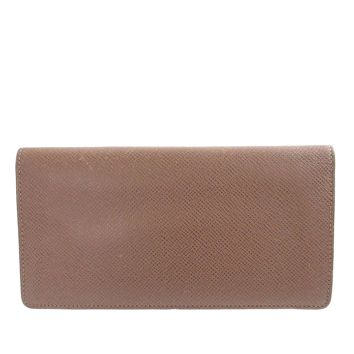 Louis Vuitton Taiga Portefeuille Brazza Bifold Portefeuille long
