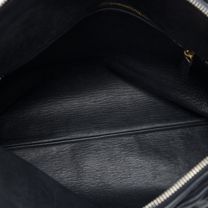 Louis Vuitton Édition limitée Boudoir Lockit Sac à chaîne Cuir de veau Noir – vue 4 – GABY PARIS