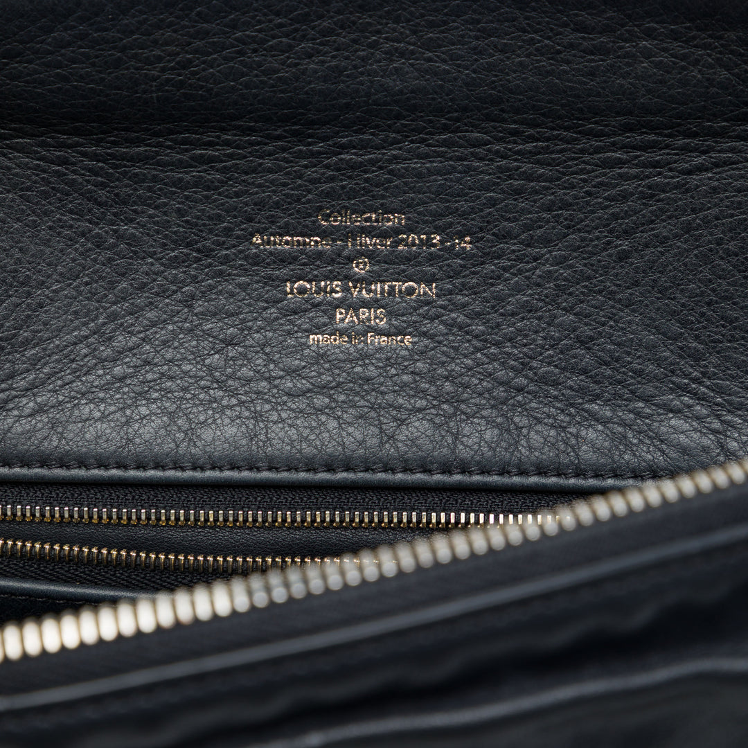 Louis Vuitton Édition limitée Boudoir Lockit Sac à chaîne Cuir de veau Noir – vue 5 – GABY PARIS