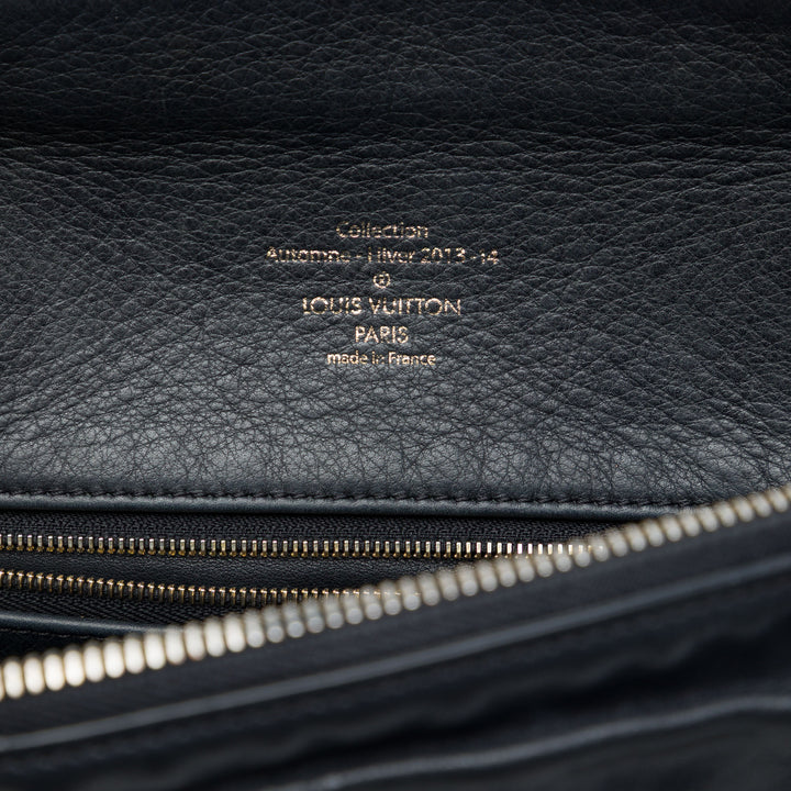Louis Vuitton Édition limitée Boudoir Lockit Sac à chaîne Cuir de veau Noir – vue 5 – GABY PARIS