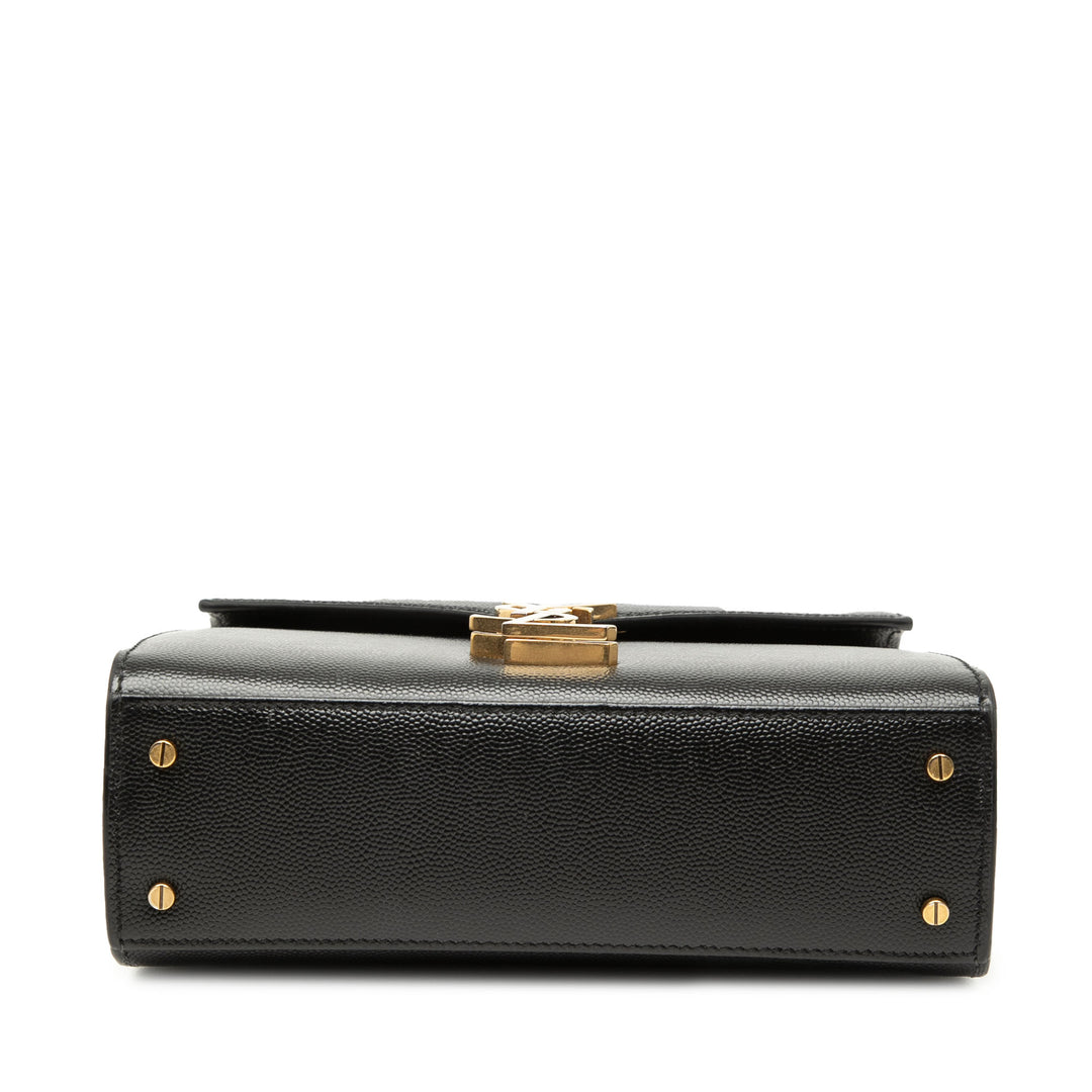 Saint Laurent Mini Grain de Poudre Monogram Cassandra sac à anse supérieure