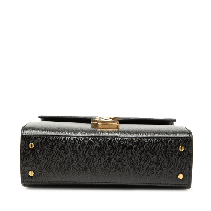 Saint Laurent Mini Grain de Poudre Monogram Cassandra sac à anse supérieure