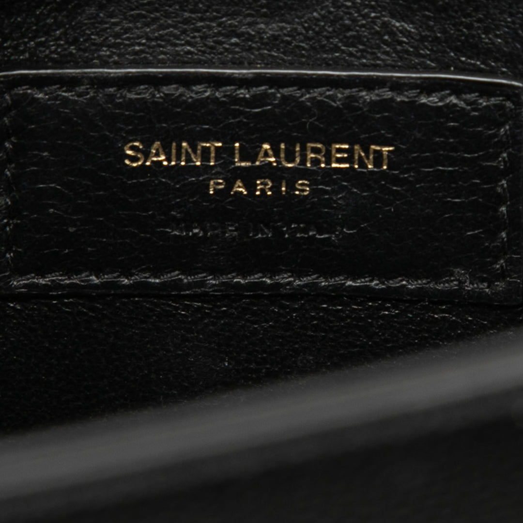 Saint Laurent Mini Grain de Poudre Monogram Cassandra sac à anse supérieure