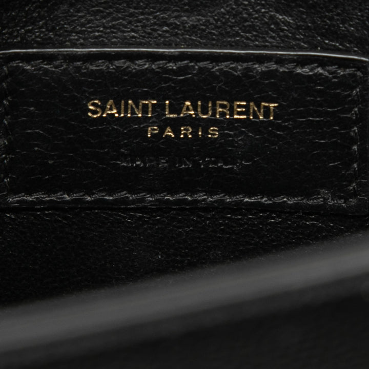Saint Laurent Mini Grain de Poudre Monogram Cassandra sac à anse supérieure
