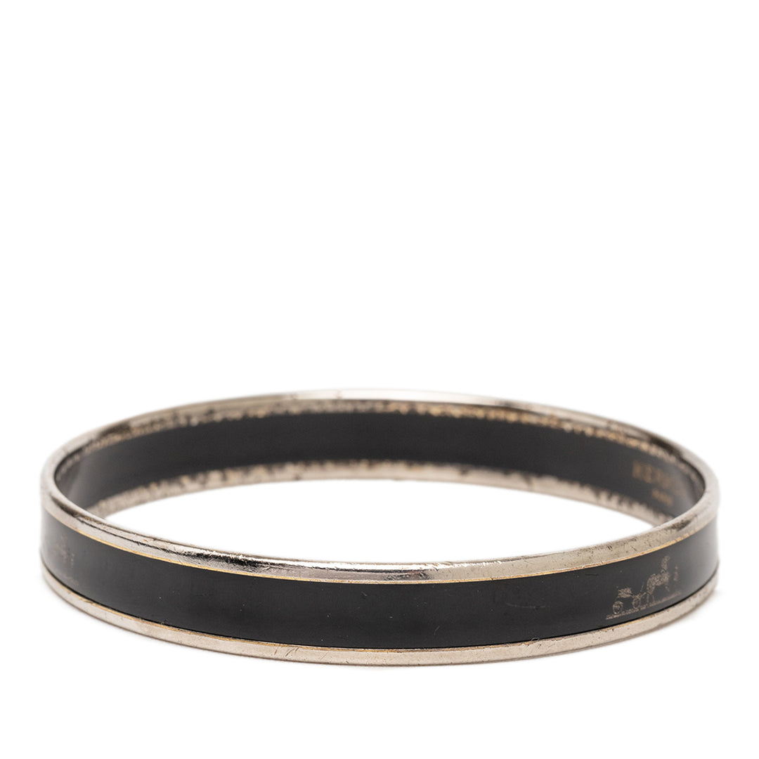 Hermès Narrow Caleche Émail Bracelet 65