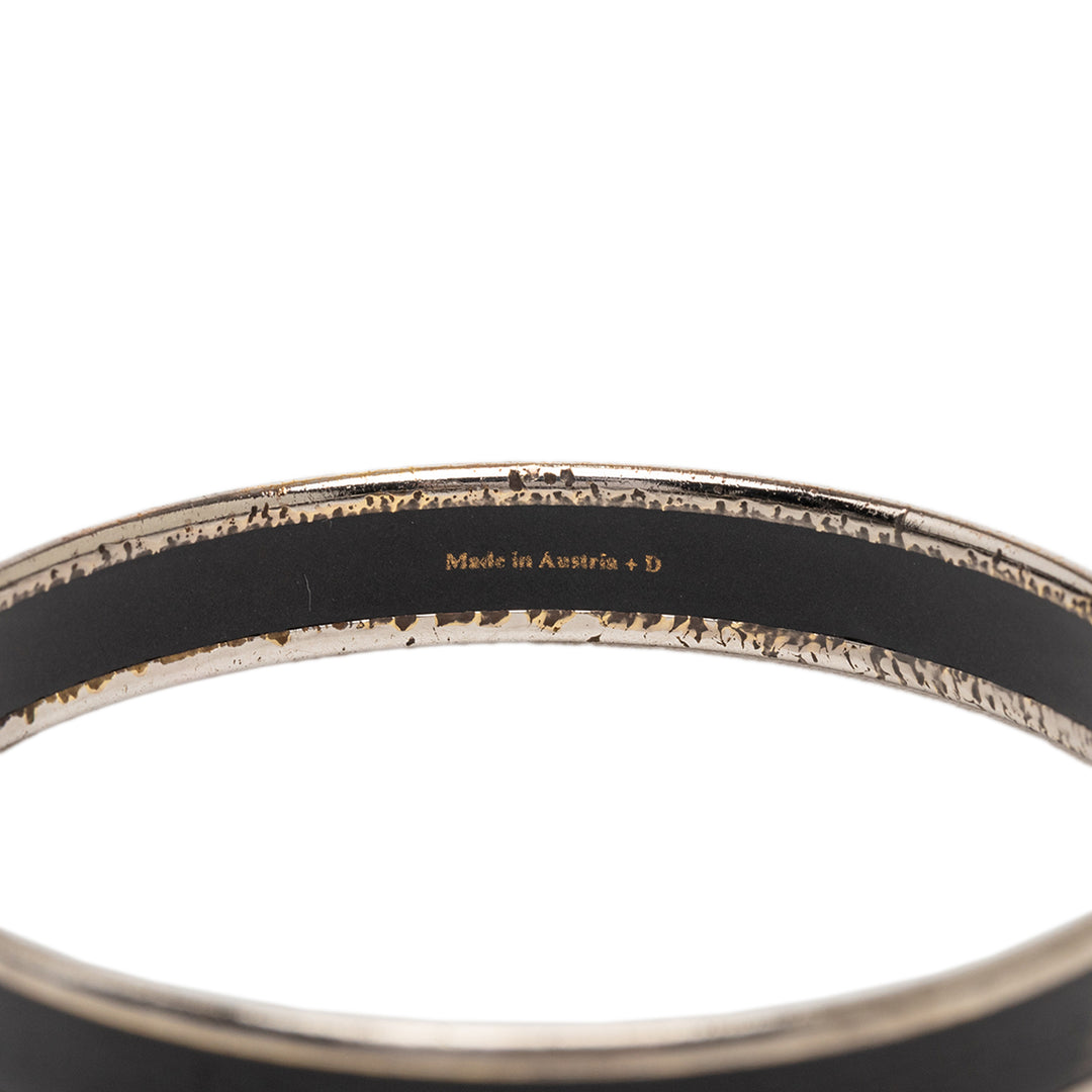 Hermès Narrow Caleche Émail Bracelet 65