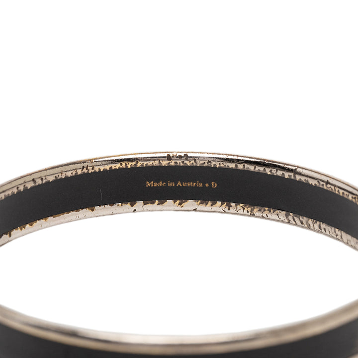 Hermès Narrow Caleche Émail Bracelet 65