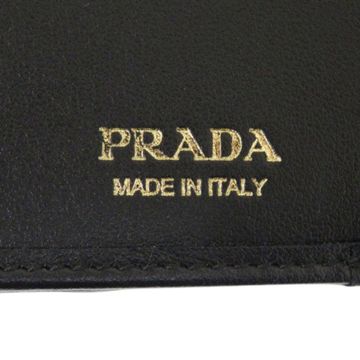 Prada City Veau Trifold Portefeuille