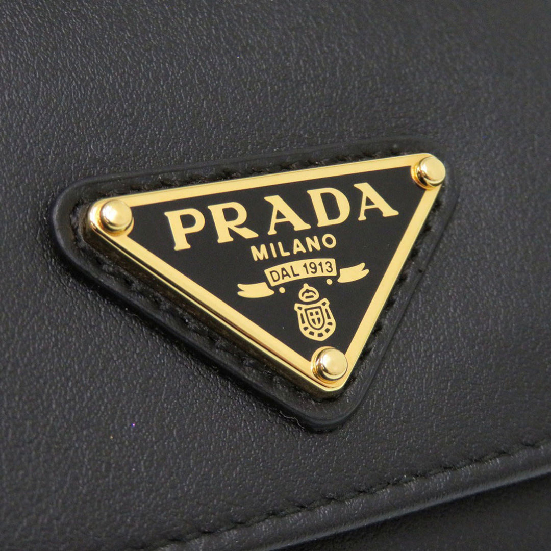 Prada City Veau Trifold Portefeuille