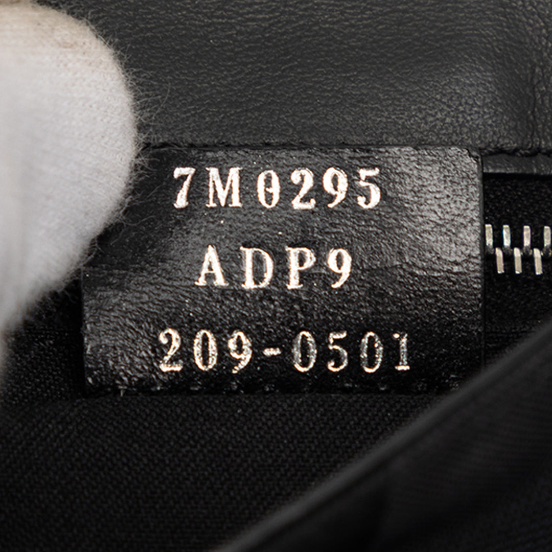 Fendi Pequin Nylon Convertible Baguette Pochette