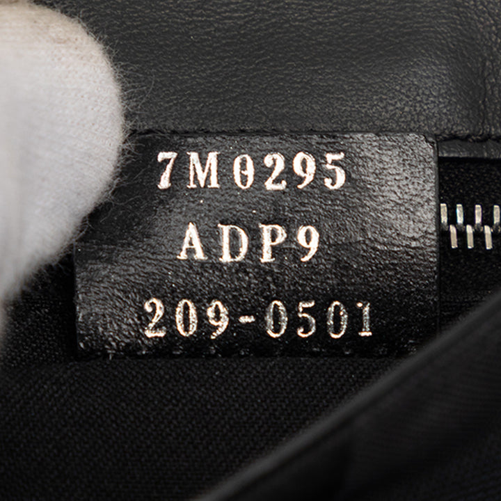 Fendi Pequin Nylon Convertible Baguette Pochette