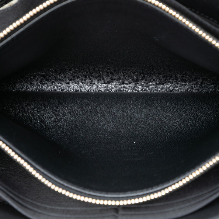Chanel Matelassé Cuir d’agneau Boy Zip Pochette
