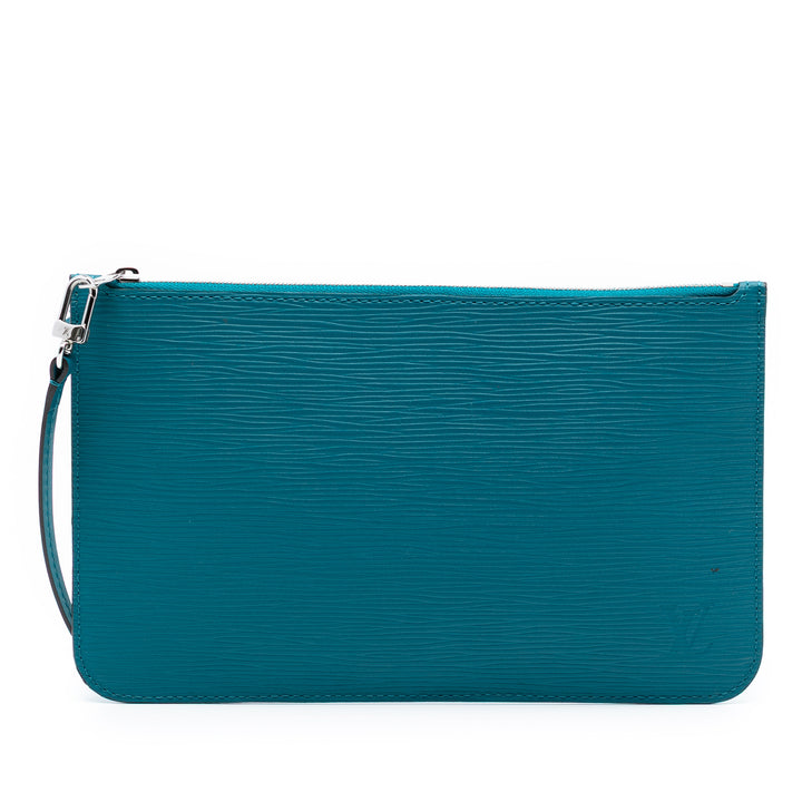 Neverfull Pochette Épi Bleu