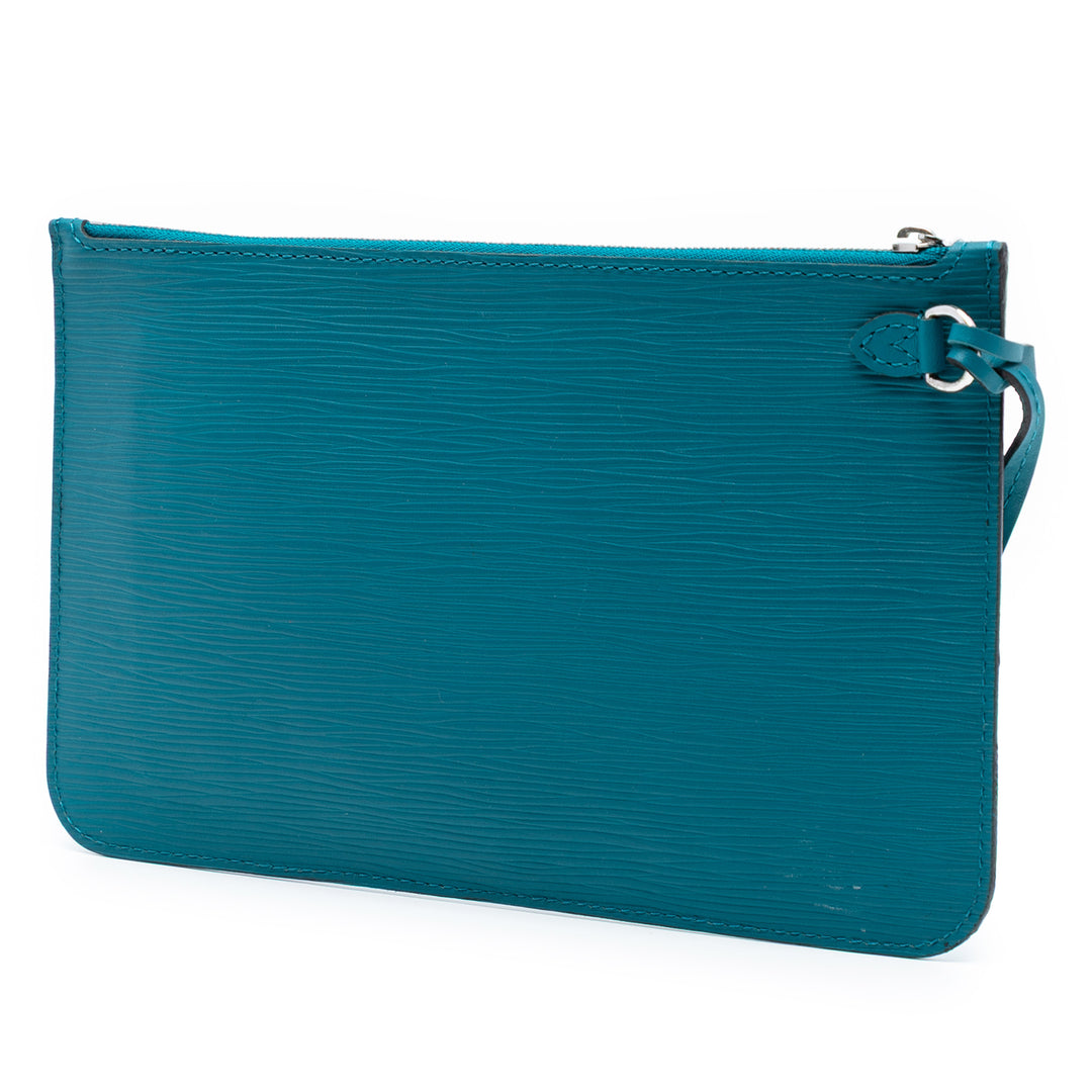Neverfull Pochette Épi Bleu