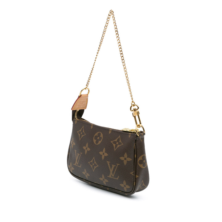 Monogram Mini Pochette Accessoires Brown - Gaby Paris