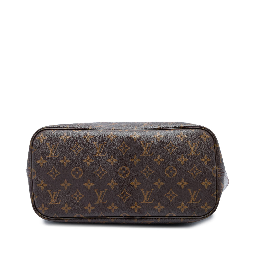 Louis Vuitton Neverfull Inside Out MM Monogram Marron – vue 3 – GABY PARIS