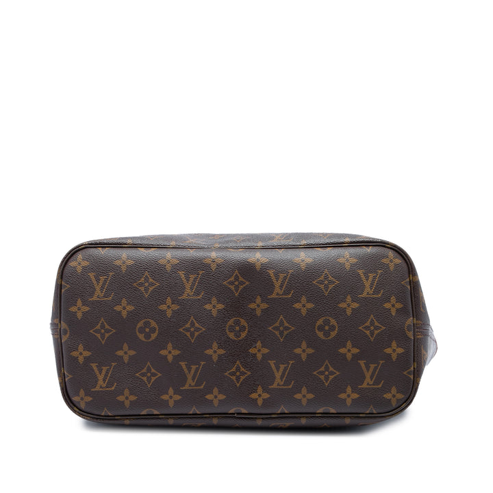 Louis Vuitton Neverfull Inside Out MM Monogram Marron – vue 3 – GABY PARIS