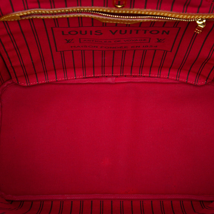 Louis Vuitton Neverfull Inside Out MM Monogram Marron – vue 4 – GABY PARIS