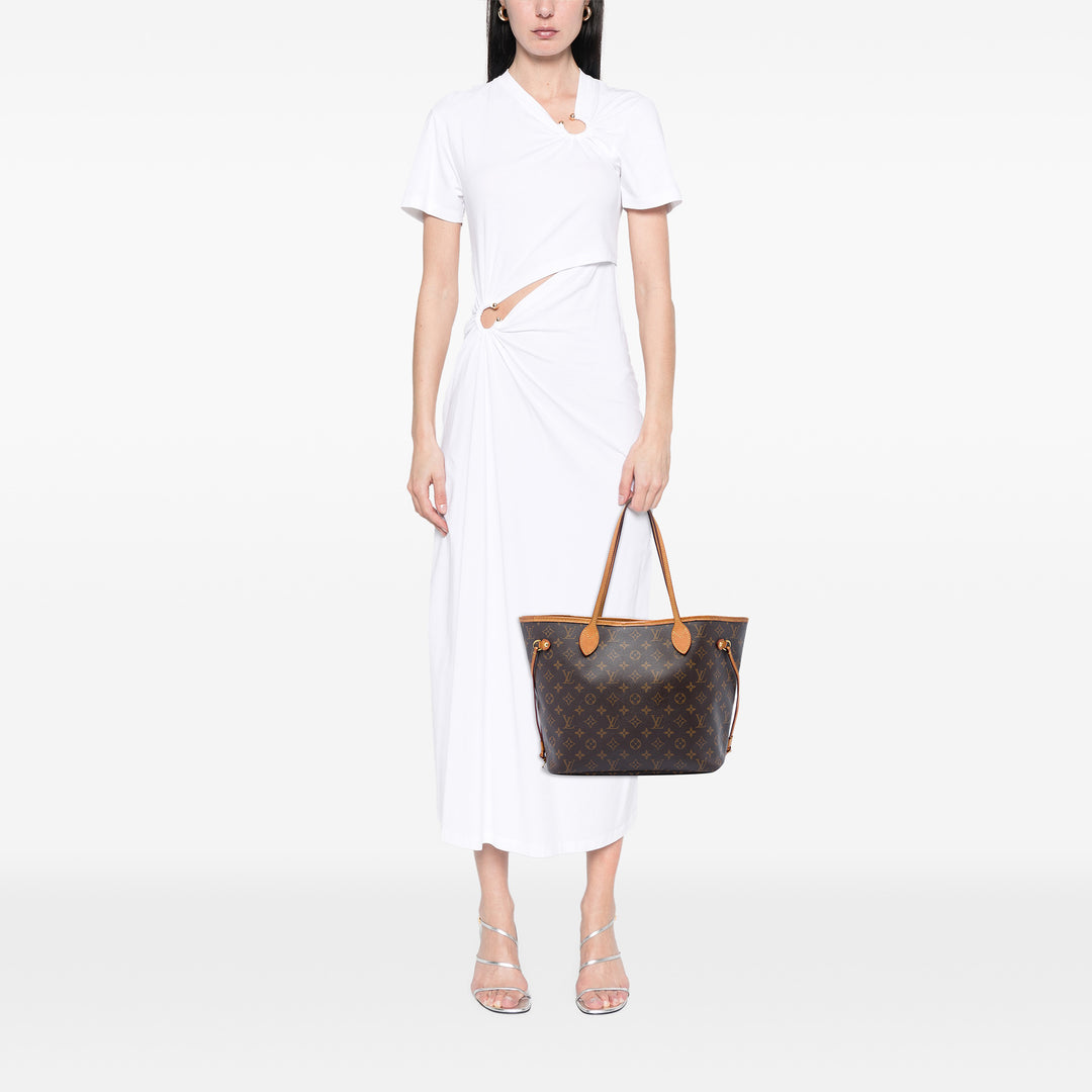 Louis Vuitton Neverfull Inside Out MM Monogram Marron – vue 5 – GABY PARIS