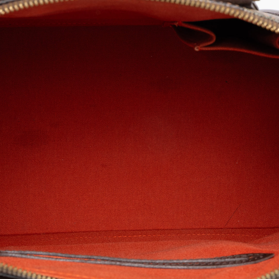 Louis Vuitton Sac à main Alma Damier Ébène PM Marron – vue 4 – GABY PARIS