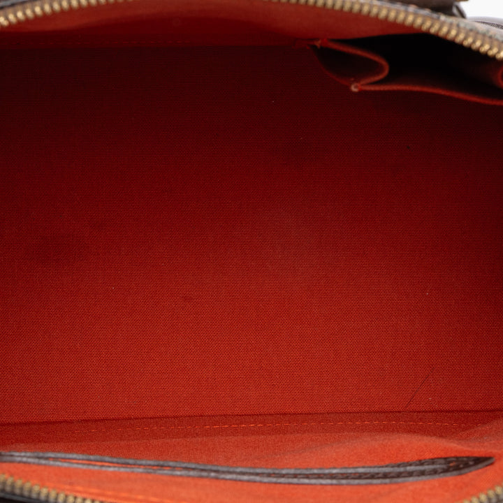 Louis Vuitton Sac à main Alma Damier Ébène PM Marron – vue 4 – GABY PARIS