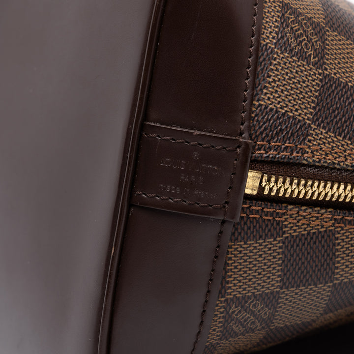 Louis Vuitton Sac à main Alma Damier Ébène PM Marron – vue 5 – GABY PARIS