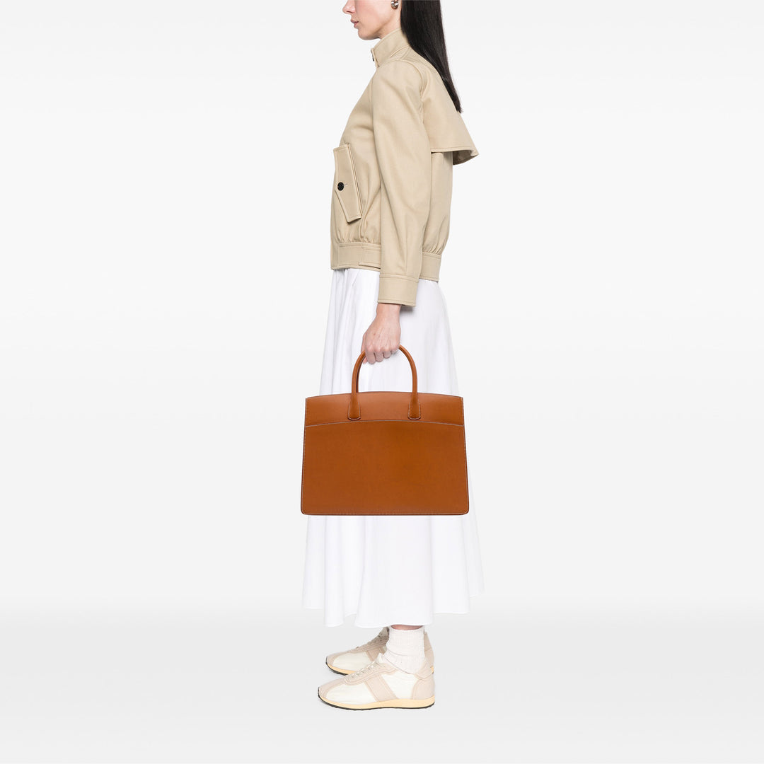 Barenia White Bus 40 Brown - Gaby Paris