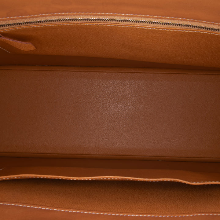 Barenia White Bus 40 Brown - Gaby Paris