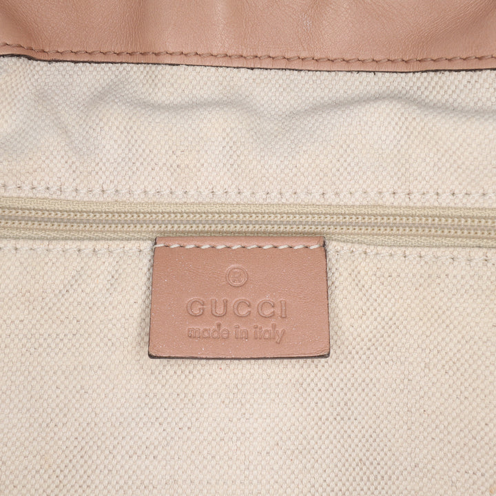 Diamante Canvas Sukey Satchel Brown - Gaby Paris