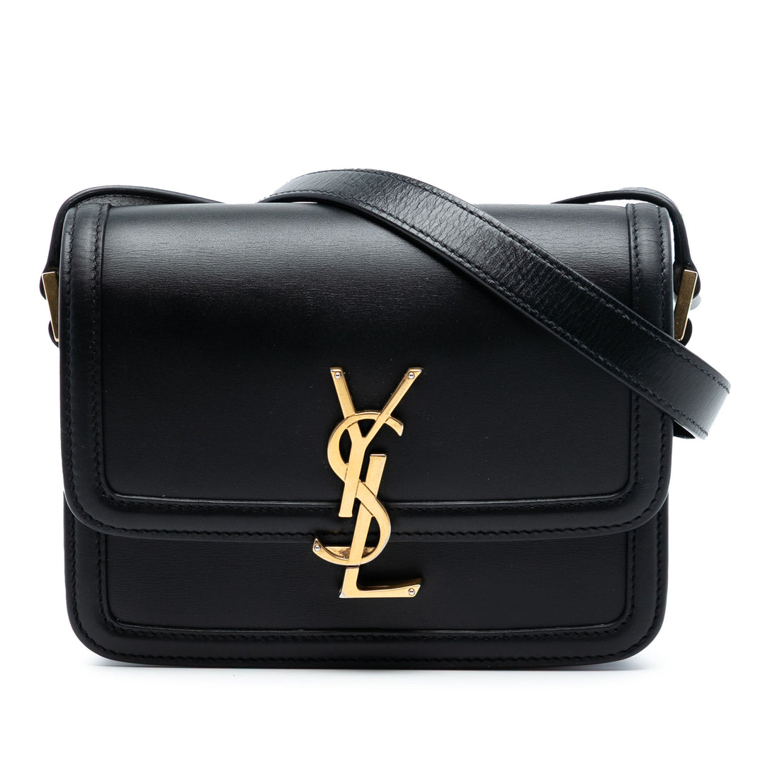 Saint Laurent Small Cuir de veau Solferino Sac In Boîte