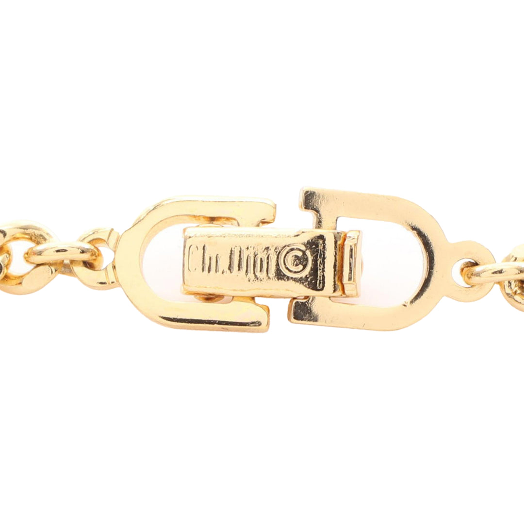Dior plaqué CD Strass Bracelet