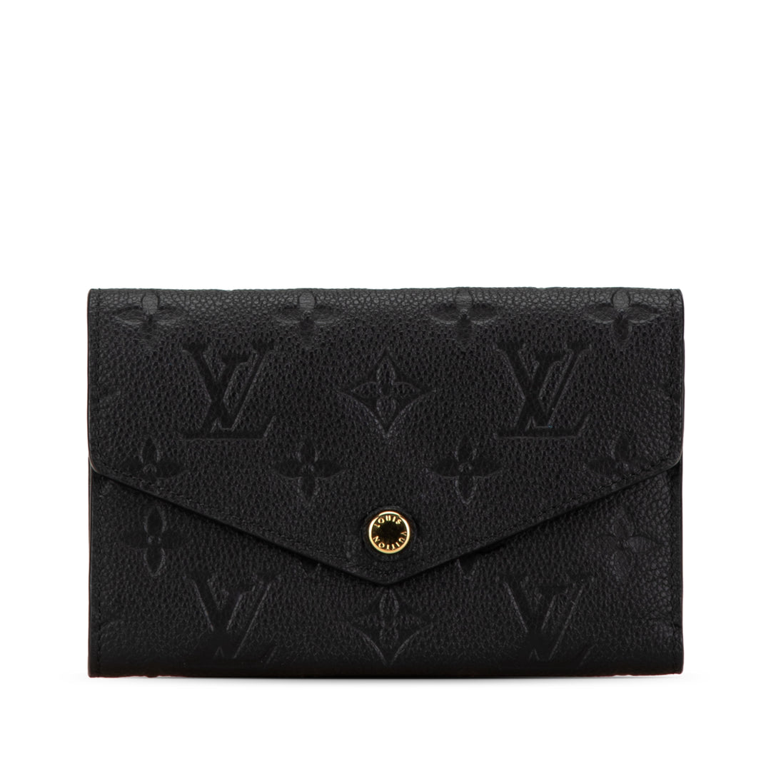 Monogram Empreinte Portefeuille Curieuse Wallet Black - Gaby Paris