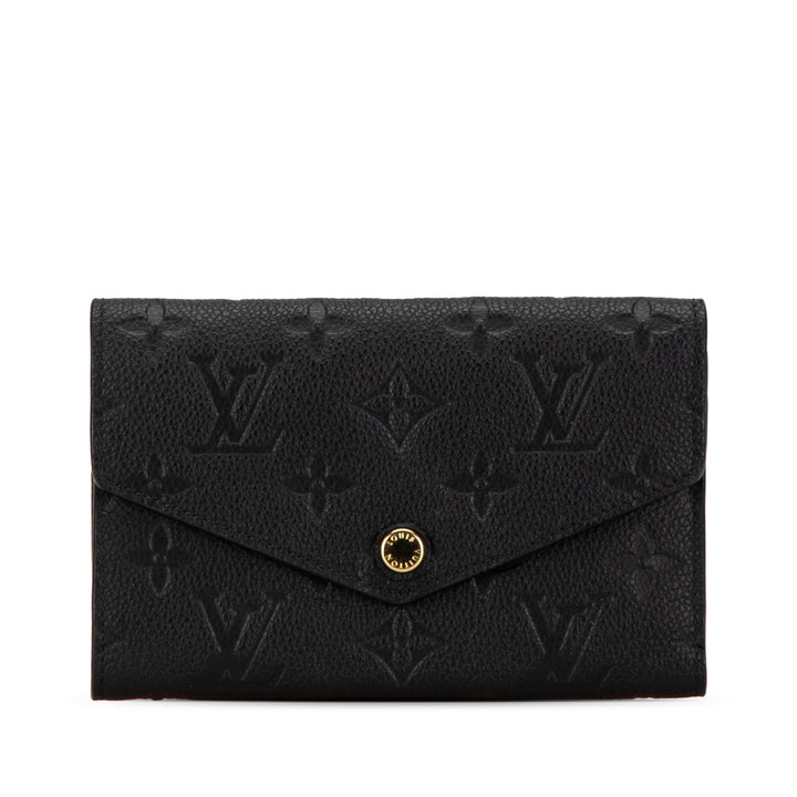 Monogram Empreinte Portefeuille Curieuse Wallet Black - Gaby Paris