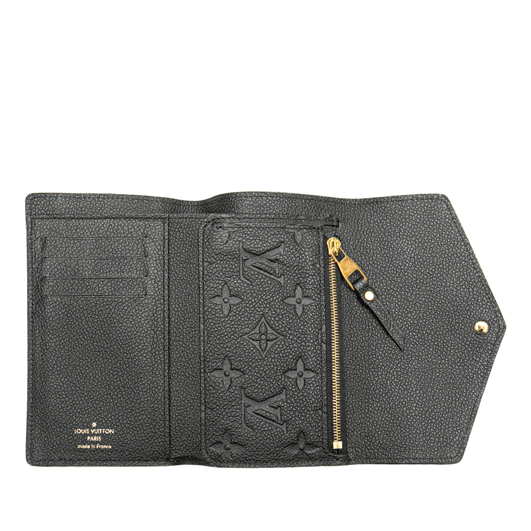 Monogram Empreinte Portefeuille Curieuse Wallet Black - Gaby Paris