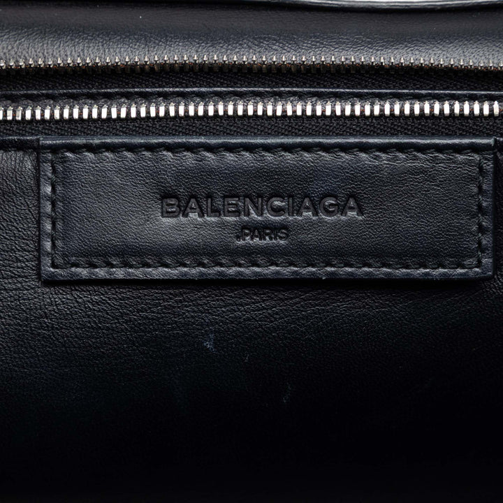 Balenciaga Cuir Le Dix Cartable sac à anse supérieure