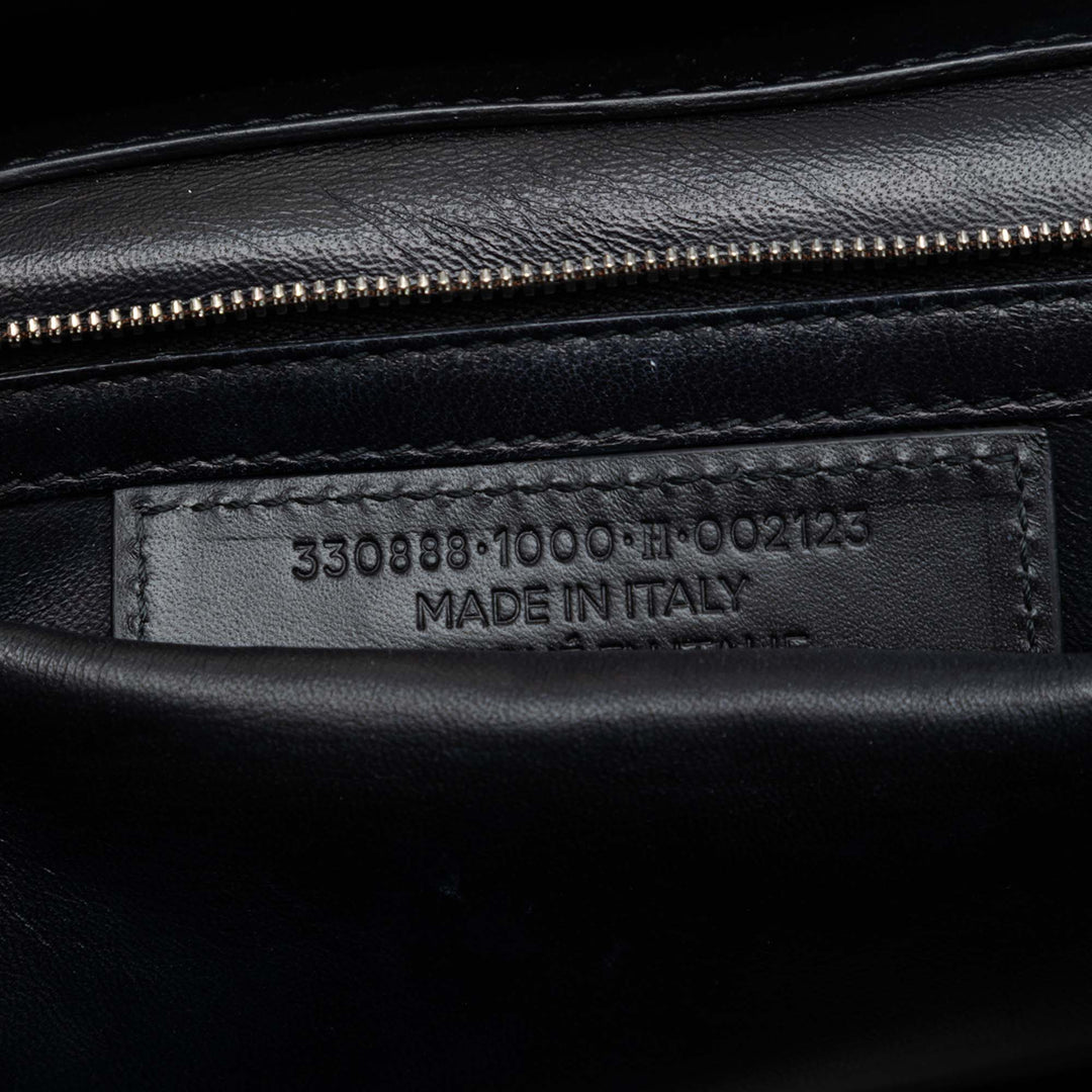 Balenciaga Cuir Le Dix Cartable sac à anse supérieure