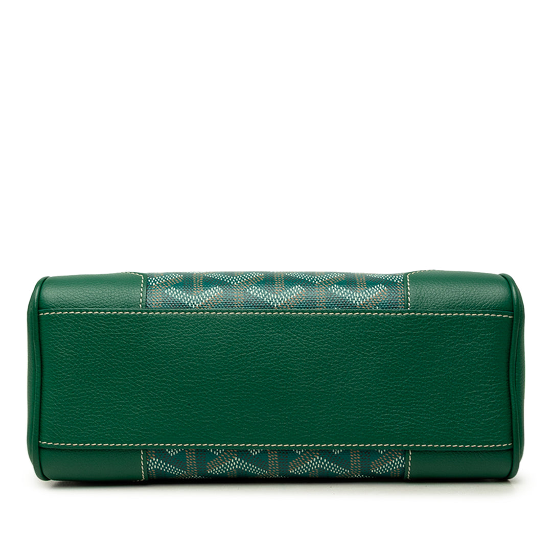 Goyard Sac à main Saigon Souple Goyardine Mini Vert – vue 3 – GABY PARIS
