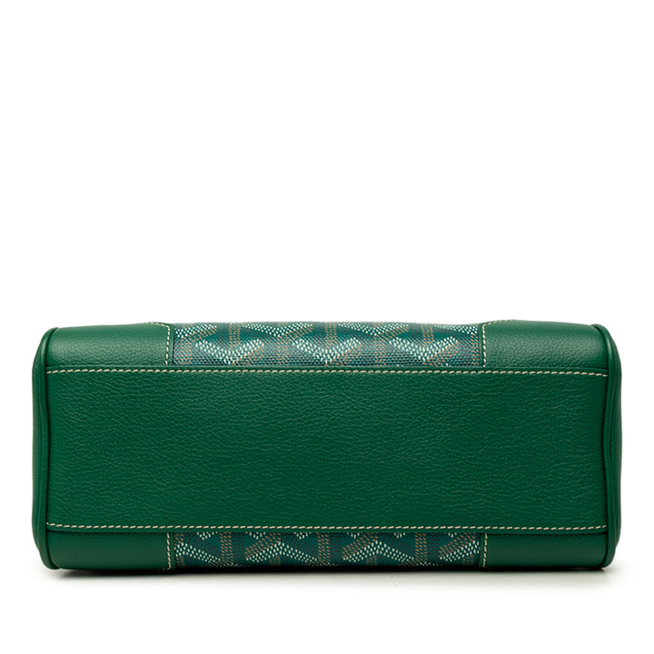 Goyard Sac à main Saigon Souple Goyardine Mini Vert – vue 3 – GABY PARIS