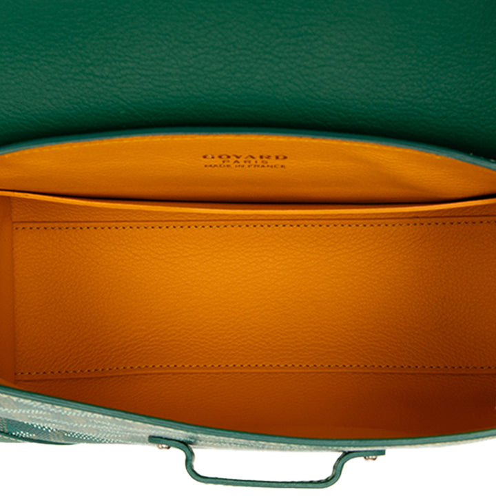 Goyard Sac à main Saigon Souple Goyardine Mini Vert – vue 4 – GABY PARIS