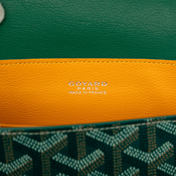 Goyard Sac à main Saigon Souple Goyardine Mini Vert – vue 5 – GABY PARIS