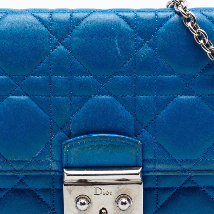Dior Cuir d’agneau Cannage Miss Dior Promenade Chain Sac porté croisé