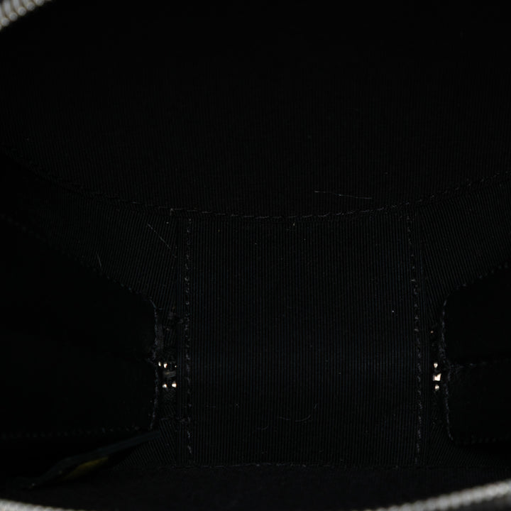 Chanel Cuir verni Cuir Rond As Earth Sac porté croisé