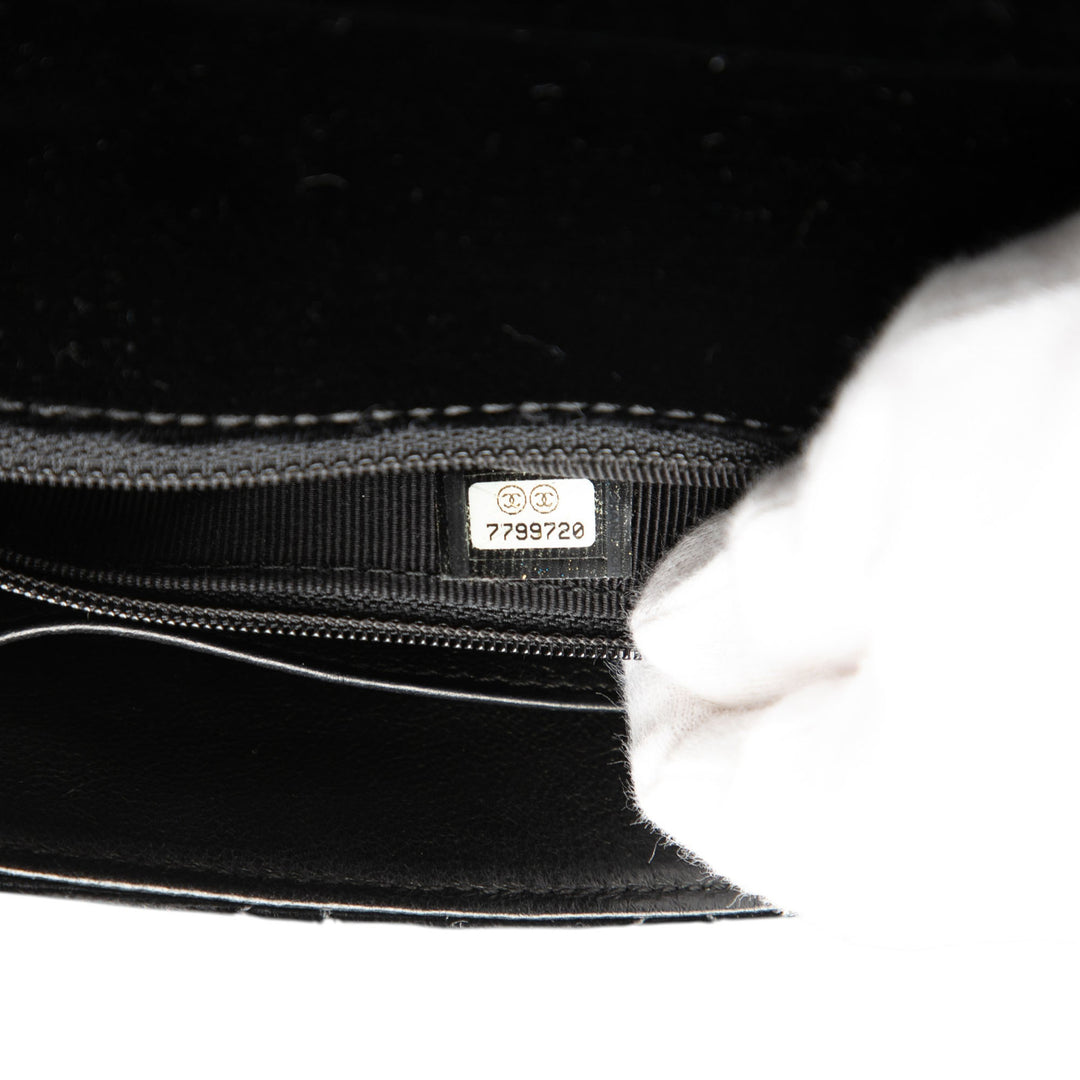 Chanel CC Matelassé Chaîne Sac Velours
