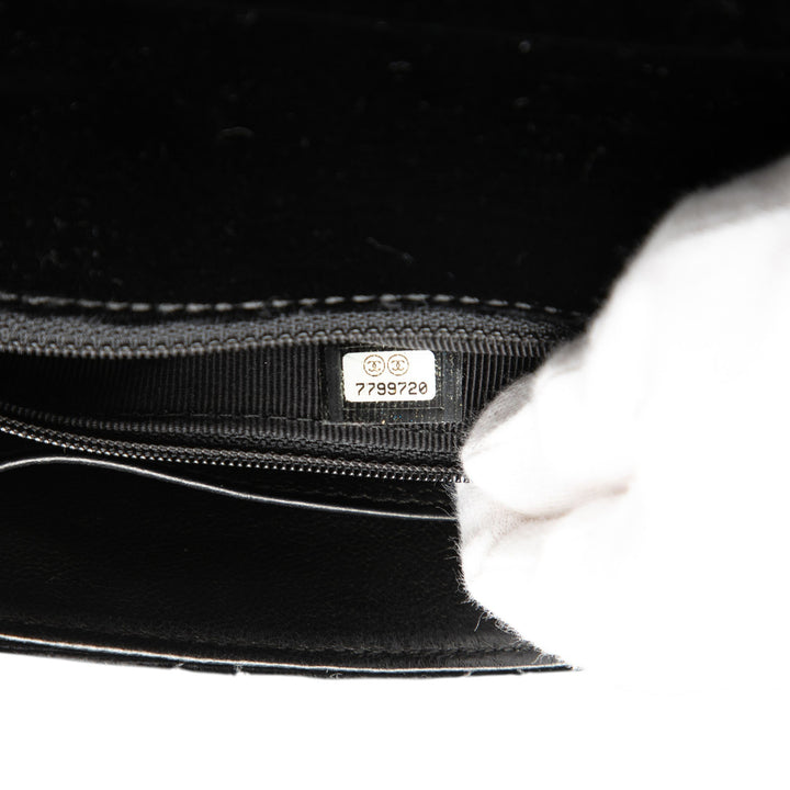 Chanel CC Matelassé Chaîne Sac Velours