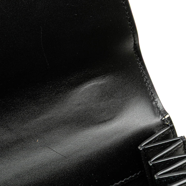 Small Calfskin Dylan Crossbody Black - Gaby Paris