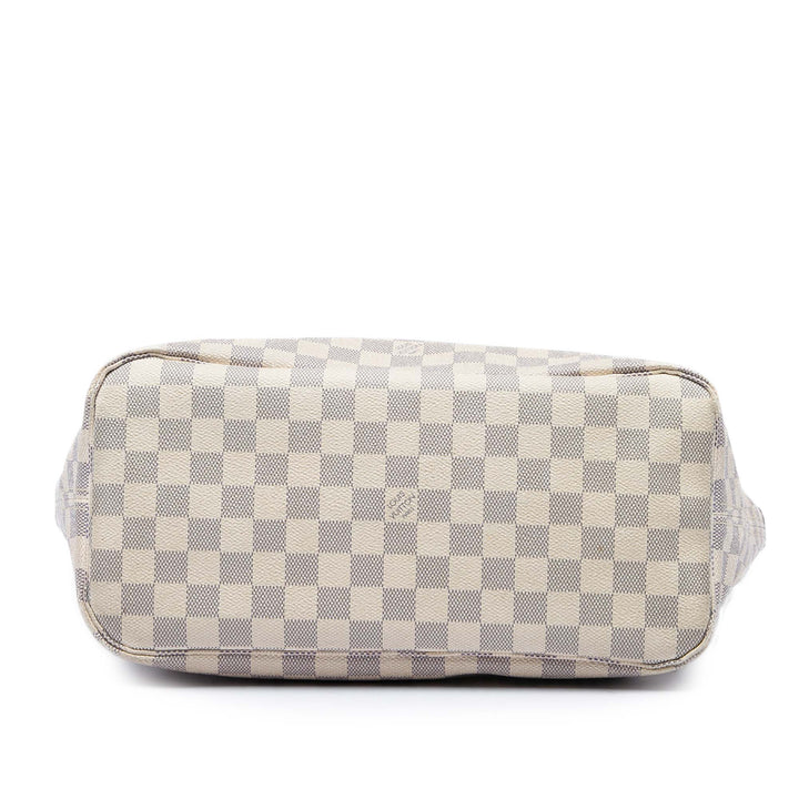 Neverfull MM Damier Azur Blanc
