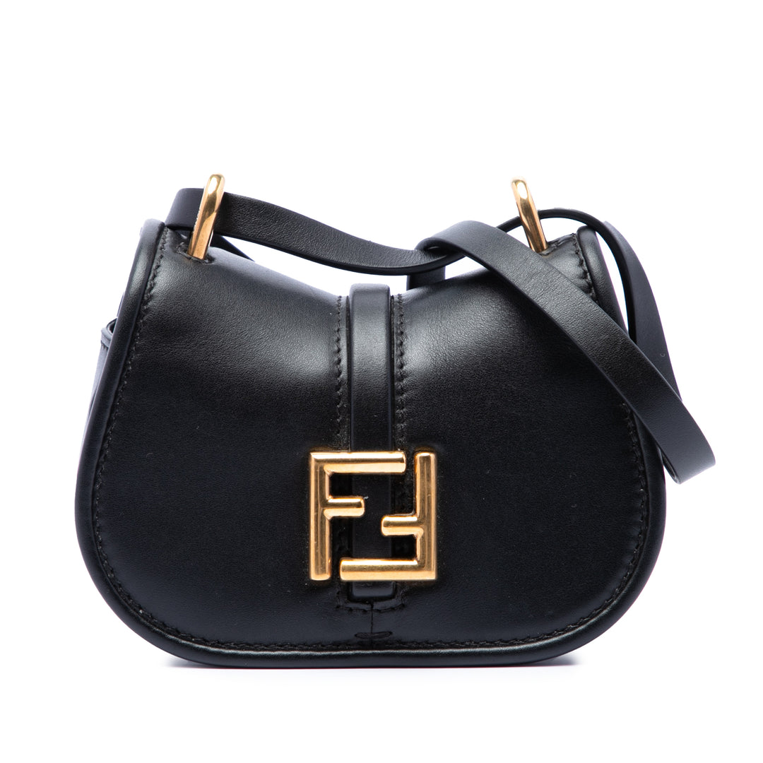 Fendi Nano Cuir FF C mon Sac porté croisé