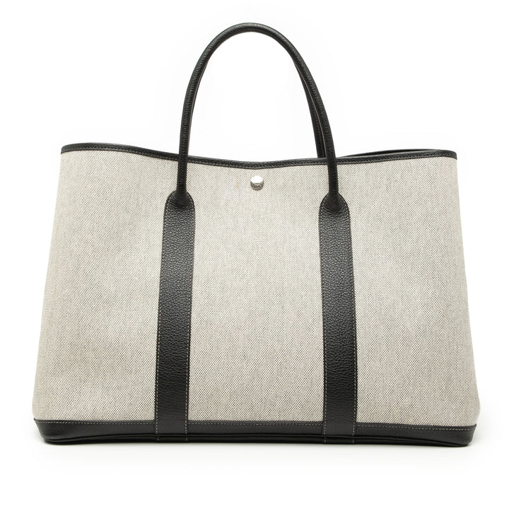 Hermès Toile and Negonda Garden Party 49 Gris – GABY PARIS Authentique